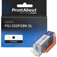 Druckerpatrone kompatibel mit Canon PGI-550PGBK XL - Schwarz - Hohe Kapazität