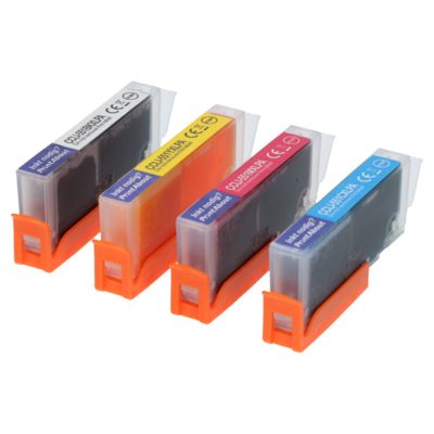 Druckerpatrone kompatibel mit Canon CLI-551 C/M/Y/BK XL - 4 Farben - Hoher Kapazität - Multipack