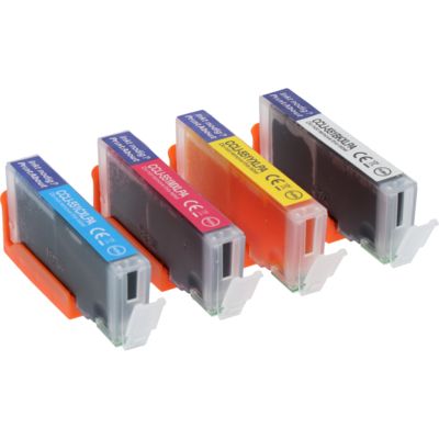 Druckerpatrone kompatibel mit Canon CLI-551 C/M/Y/BK XL - 4 Farben - Hoher Kapazität - Multipack