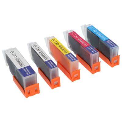 Druckerpatrone kompatibel mit Canon PGI-550PGBK / CLI-551BK XL - 5-farbig - Hohe Kapazität - Multipack