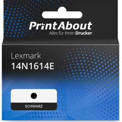 Druckerpatrone kompatibel mit Lexmark 14N1614E (150XL) - Schwarz - Hohe Kapazität