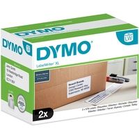Dymo S0947420 - (102 mm x 59 mm) 2 rollen - Schwarz auf weiß - Etikett