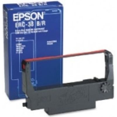 Epson ERC-38BR - Schwarz+Rot - Farbband