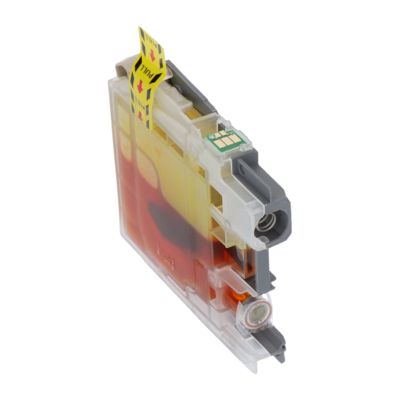 Druckerpatrone kompatibel mit Brother LC-123Y - Gelb