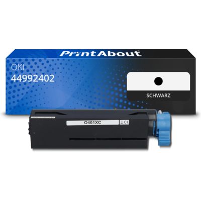 Toner kompatibel mit OKI 44992402 - Schwarz