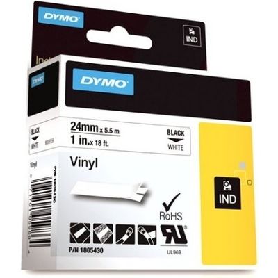 Dymo 1805430 - (24 mm) - Schwarz auf weiß - Tape