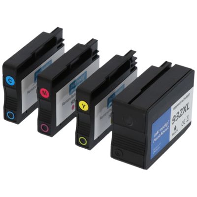Druckerpatrone kompitabel mit HP 932XL / 933XL (C2P42AE) - 4-farbig - Hoher Kapazität - Multipack