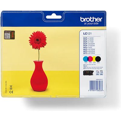 Brother LC-121VALBP - 4-farbig - Druckerpatrone - Multipack