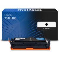 Toner kompatibel mit Canon 731H BK - Schwarz - Hohe Kapazität