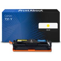 Toner kompatibel mit Canon 731 Y - Gelb