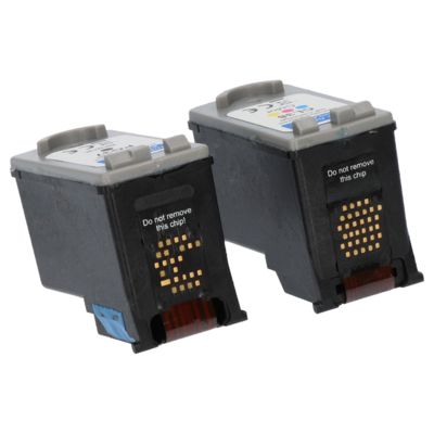 Druckerpatrone kompatibel mit Canon PG-37 / CL-38 - Schwarz + 3 Farben - Multipack