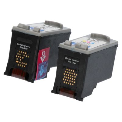 Druckerpatrone kompatibel mit Canon PG-37 / CL-38 - Schwarz + 3 Farben - Multipack