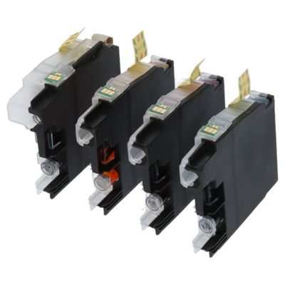 Druckerpatrone kompatibel mit Brother LC-127XLVALBP - 4-farbig - Hohe Kapazität - Multipack