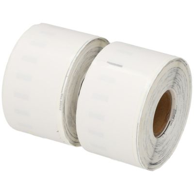 Etikettenrolle kompatibel mit Dymo 99012 - (89 mm x 36 mm) 2 rollen - Schwarz auf weiß