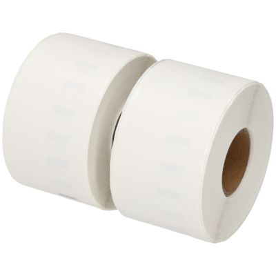 Etikettenrolle kompatibel mit Dymo 99012 - (89 mm x 36 mm) 2 rollen - Schwarz auf weiß