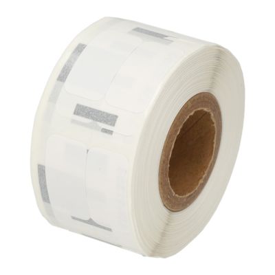 Etikettenrolle kompatibel mit Dymo 11353 - (13 mm x 25 mm) - Schwarz auf weiß