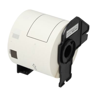 Etikettenrolle kompatibel mit Brother DK-11202 - (62 mm x 100  mm) - Schwarz auf weiß