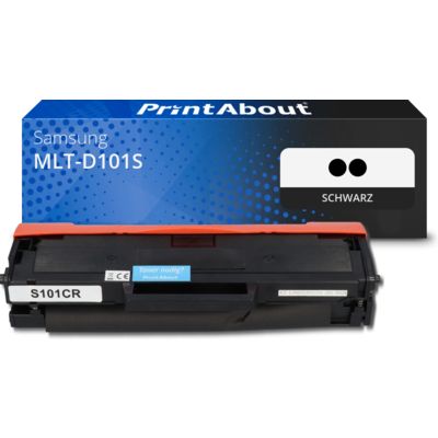 Toner kompatibel mit Samsung MLT-D101S (SU696A) - 2x Schwarz - Multipack