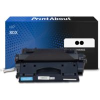 Toner kompatibel mit HP 80X (CF280XD) - 2x Schwarz - Hoher Kapazität - Multipack