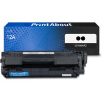 Toner kompatibel mit HP 12A (Q2612AD) - 2x Schwarz - Multipack