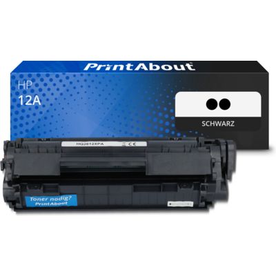 Toner kompatibel mit HP 12A (Q2612AD) - 2x Schwarz - Multipack