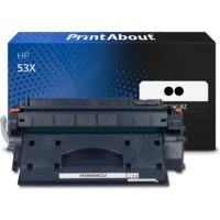 Toner kompatibel mit HP 53X (Q7553XD) - 2x Schwarz - Hoher Kapazität - Multipack