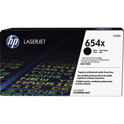 HP 654X (CF330X) - Schwarz - Toner - Hohe Kapazität