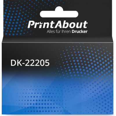 Kompatibel mit Brother DK-22205 - (62 mm) 5-pack - Multipack