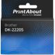 Kompatibel mit Brother DK-22205 - (62 mm) 5-pack - Multipack