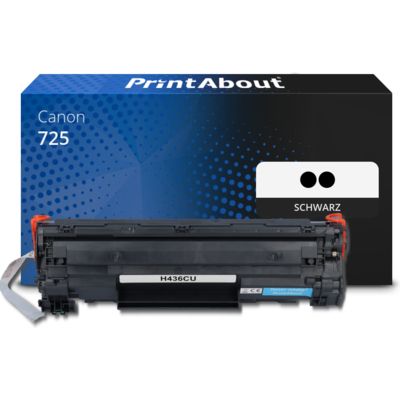 Toner kompatibel mit Canon 725 - 2x Schwarz - Multipack