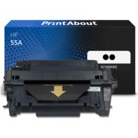 Toner kompatibel mit HP 55A (CE255AD) - 2x Schwarz - Multipack