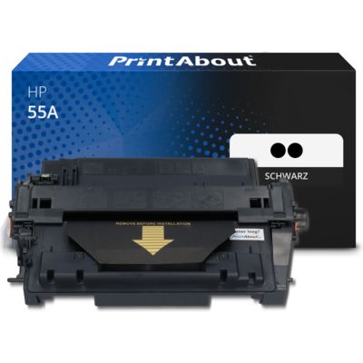 Toner kompatibel mit HP 55A (CE255AD) - 2x Schwarz - Multipack