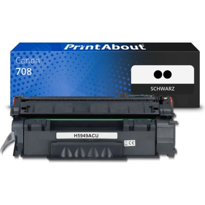 Toner kompatibel mit Canon 708 - 2x Schwarz - Multipack