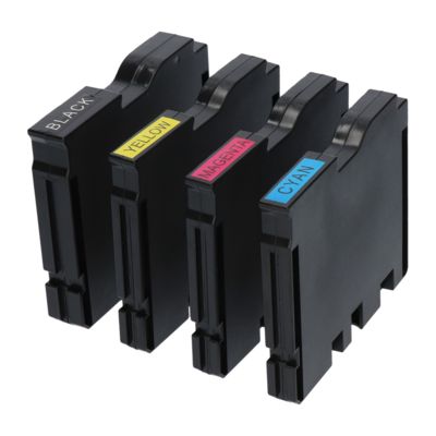 Druckerpatrone kompatibel mit Ricoh GC-41K (405761) - 4-farbig - Multipack