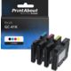 Druckerpatrone kompatibel mit Ricoh GC-41K (405761) - 4-farbig - Multipack