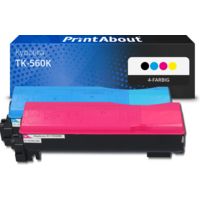 Toner kompatibel mit Kyocera TK-560K - 4-farbig - Multipack