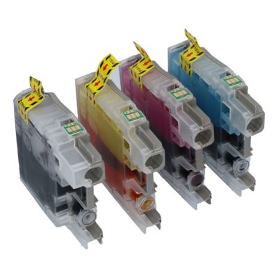 Druckerpatrone kompatibel mit Brother LC-123VALBP - 4-farbig - Multipack