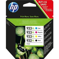 HP 932XL / 933XL (C2P42AE) - 4-farbig - Druckerpatrone - Hohe Kapazität - Multipack