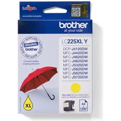 Brother LC-225XLY - Gelb - Druckerpatrone - Hohe Kapazität