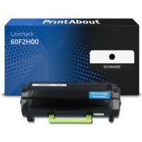 Toner kompatibel mit Lexmark 60F2H00 (602H) - Schwarz - Hohe Kapazität