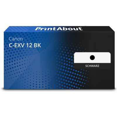 Toner kompatibel mit Canon C-EXV 12 BK - Schwarz