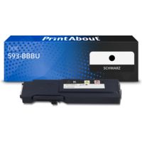 Toner kompatibel mit Dell 593-BBBU (67H2T) - Schwarz