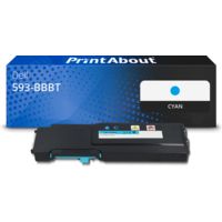 Toner kompatibel mit Dell 593-BBBT (488NH) - Cyan