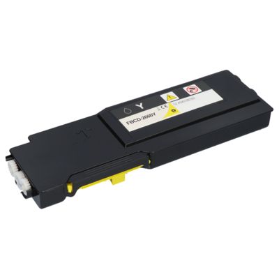 Toner kompatibel mit Dell 593-BBBR (YR3W3) - Gelb