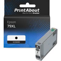 Druckerpatrone kompatibel mit Epson 79XL (T79014010) - Schwarz - Hohe Kapazität