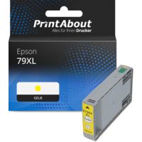 Druckerpatrone kompatibel mit Epson 79XL (T79044010) - Gelb - Hohe Kapazität
