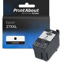 Druckerpatrone kompatibel mit Epson 27XXL (T27914010) - Schwarz - Hohe Kapazität