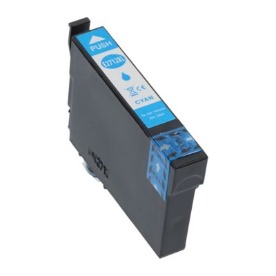 Druckerpatrone kompatibel mit Epson 27XL (C13T27124012) - Cyan - Hohe Kapazität