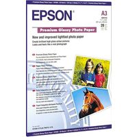 Epson S041316 Premium Glossy A3+ (20 vel) (Epson premium glossy) - Fotopapier