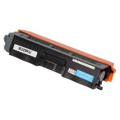 Toner kompatibel mit Brother TN-329BK - Schwarz - Extra hohe Kapazität
